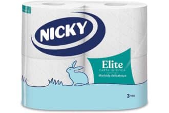 Nicky Elite - 4 Rotoli di Carta Igienica