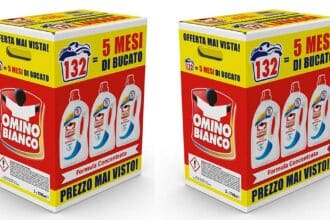 Omino Bianco Detersivo Lavatrice