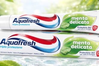 Dentifricio Aquafresh Tripla protezione