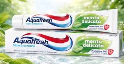 Dentifricio Aquafresh Tripla protezione