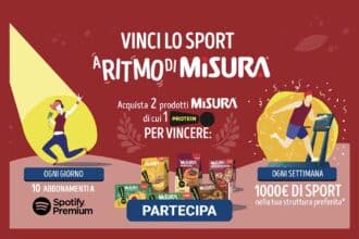 Vinci lo sport a ritmo di Misura