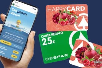 Concorso Interspar Eurospar Chi pesca vince 2026 Happy Card 25 euro app Despar Tribù