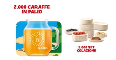 concorso Kinder Cartolina in Codice 2026 enigma settimanale caraffa Nutella instant win gratis