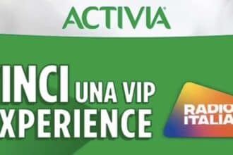 Activia: vinci VIP Experience a Radio Italia