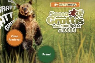 Concorso Carrefour "Spesa grattis