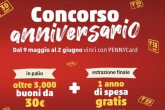 Concorso Penny "Festeggiamo insieme 30 anni"