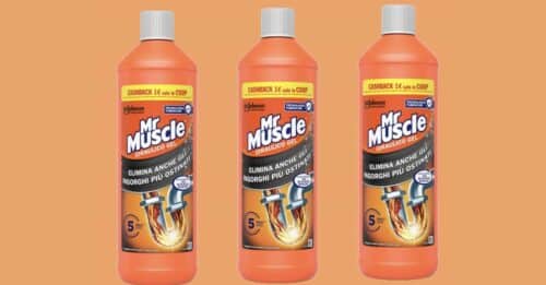 Prodotto Mr Muscle CashBack con il bollino