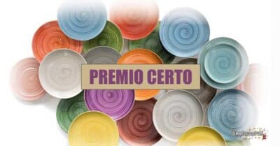operazione premio Feudo Monaci Rapitalà tavola a colori piatti insalatiera MEMENTO omaggio
