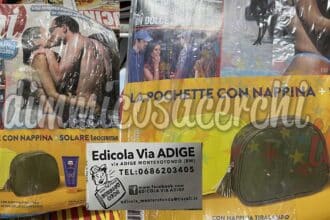 Rivista Chi con pochette + solare Leocrema in edicola
