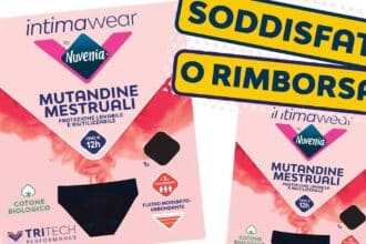 Soddisfatti o rimborsati mutandine mestruali Nuvenia