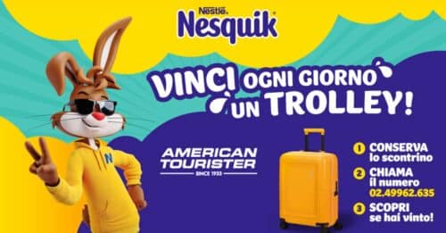 Vinci trolley American Tourister Nesquik