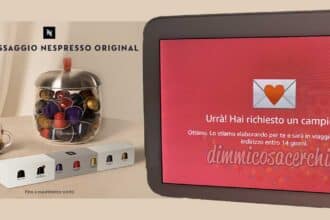 Campioni omaggio capsule Nespresso Originali