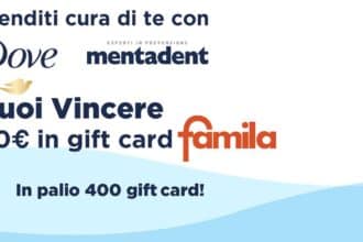 Concorso Dove e Mentadent in Famila