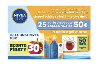 NIVEA Sun ti regala Esselunga