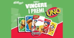 Vinci le carte UNO personalizzate Kellogg’s