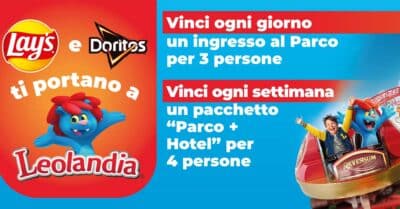 Concorso Lay's Doritos Autogrill ingressi Leolandia in palio