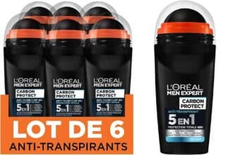 Men Expert L 'Oréal Carbon Protect Ice Fresh Deodorante