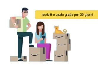 Amazon Prime gratis per 30 giorni