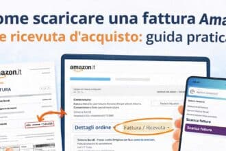 Come scaricare una fattura Amazon