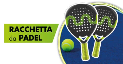 Gillette concorso racchetta Padel
