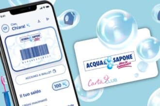 Raccolta bolle 2024 Acqua&Sapone "Carta Club