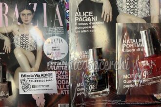 Rivista Grazia smalti Deborah gel
