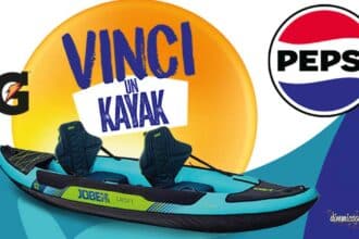 Concorso Pepsi Sull'Onda dell'Estate 2026 Coop con kayak Jobe in palio