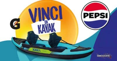 Concorso Pepsi Sull'Onda dell'Estate 2026 Coop con kayak Jobe in palio