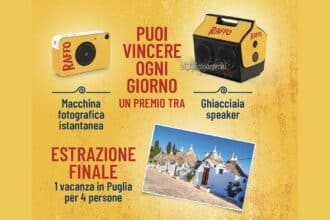 concorso Old Wild West Birra Raffo 2026 vinci fotocamera Kodak ghiacciaia speaker soggiorno Puglia