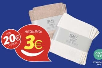In's: asciugamani GMV con la spesa