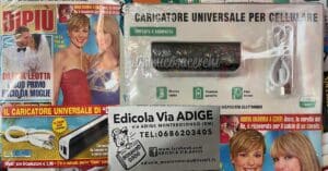 Rivista DiPiù edicola caricatore universale