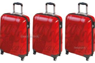 Vinci il trolley brandizzato Coca Cola