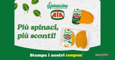 buoni sconto spinacine aia