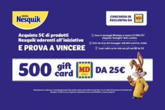 Vinci la spesa con Nesquik & MD 2024
