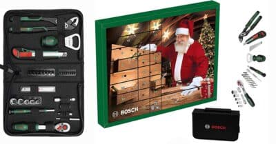Calendario dell’Avvento Bosch 2026 set 44 attrezzi fai da te offerta Amazon