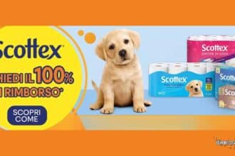 cashback Scottex Bennet rimborso fino a 20 euro acquisto prodotti