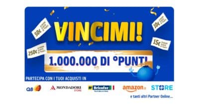 Concorso VINCIMI PAYBACK 2026 con Punti in palio usando la carta fedeltà PAYBACK