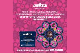 campioni omaggio capsule Lavazza moka style