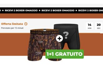 On That Ass: 1+1 Boxer gratis