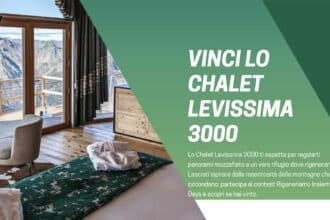 Vinci una notte allo chalet Levissima