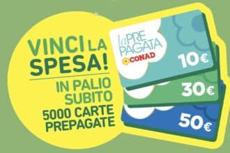 concorso Conad Spazio alla fortuna 2026 vinci carte prepagate con la spesa