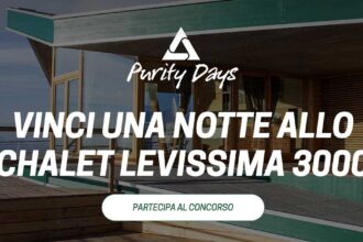 Vinci gratis una notte allo chalet Levissima
