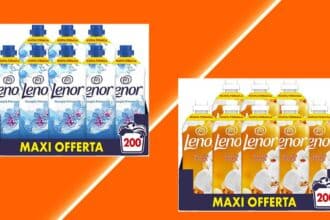 Scorta di ammorbidente Lenor in super offerta