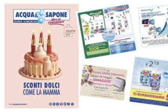 Anteprima volantino Acqua&Sapone dal 30 aprile al 18 maggio
