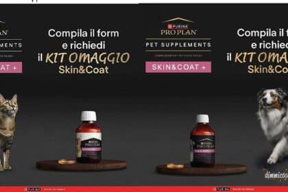 Campioni omaggio Pro Plan Supplements Skin & Coat