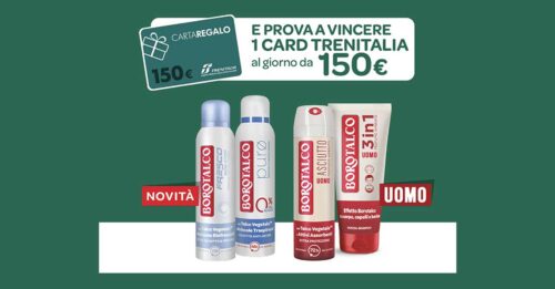 Concorso Borotalco ti porta un abbraccio