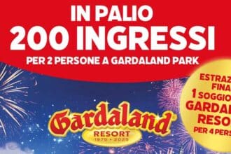 Vinci ingressi Gardaland 2025 con Coca-Cola
