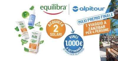 Concorso "Vinci la tua vacanza" Equilibra