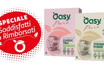 Soddisfatti o rimborsati lettiera Oasy Pure
