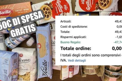 come fare la spesa gratis